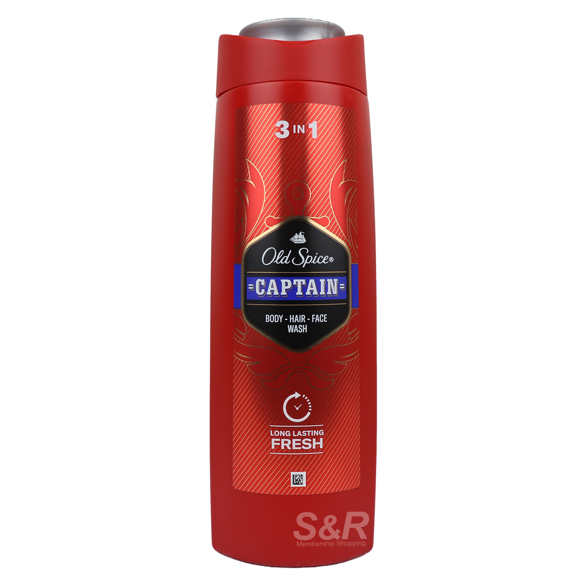 Old Spice Captain 3 in 1 Body Wash 400mL